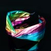 GAFATORY Glitter Knotted Headbands for Women Fashion Hairband Metallic Headband Dazzle Headbands for Womens Wide Glitter Gradient Hair Band for Girls Shiny Hair Accessories for Club Outfit