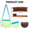 3 Pieces Sand Brush for Beach Feet Sand Remover with Black Mesh Bag Beach Accessories Surfing Equipment for Sand Gear Water Sports Beach Volleyball Surf Ocean and Lakeside Recreation