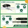 DIY Lash Extension Kit KEYYOU 144pcs Lash Clusters Eyelash Extension Kit with Mascara Brush Bond and Seal Lash Glue Remover Lash Applicators Lash Brush Clean Pad for DIY Lash Extensions (Y02 Kit)