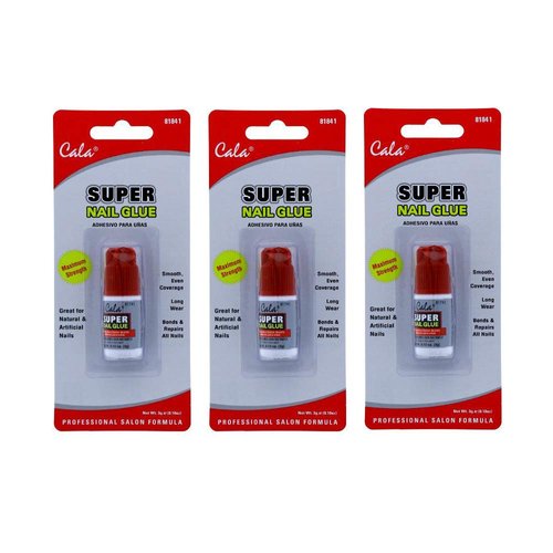 Cala Professional Salon Quality Nail Glue | Quick and Strong Nail Adhesive - Liquid (3)