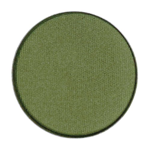 Honeybee Gardens Pressed Powder Eye Shadow Single Refill, Conspiracy, Rich Forest Green, Long-Wearing, Creaseproof Mineral Color With Botanicals, 1.2g