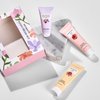 Hand Cream Gift Set for Dry Skin - Rose & Lotus & Cherry Blossom - Made in USA - 3 x 30 ml / 1.01 Fl Oz - Shea Butter, Natural Oils, Vitamin E Cream for Women - Travel Size / Carry On Bag