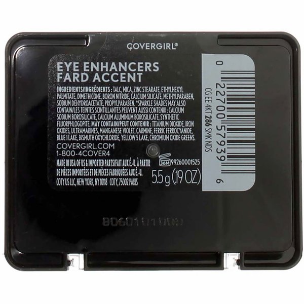 Cover Girl Eye Enhancers 4 Kit Eye Shadow 286 Smokey Nudes .19 Oz.