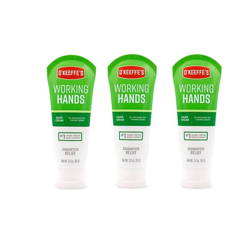 O'Keeffe's Working Hands Hand Cream, Tube, 3 oz Pack of 3