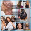 Sttiafay 7Pack Side Hair Clips for Styling Salon Simulation Cookies Pattern Fun Hair Barrettes Cartoon Hairpins Hair Accessories for Women Girls