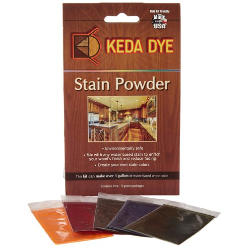 Wood Dye - Aniline Dye 5 Color Kit - Wood Stain Kit