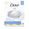 Dove Beauty Bar More Moisturizing Than Bar Soap Gentle Exfoliating With Mild Cleanser For Softer And Smoother Skin 3.75 oz, 8 Bars