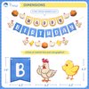 Pirese Chicken Birthday Decorations, Chicken Party Decorations, Chicken Decorations for Party | Chicken Party Supplies | Chick Party | Baby Chicken Party Decorations | Chicken Balloons | Bday Banner
