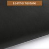 CHEIGHY Leather Repair Kit for Couches Self Adhesive Leather Repair Patch for Furniture 3.9X79 inch Vinyl Repair Kit for Car Seats, Sofa, Office Chair, Belt, Jackets (Black)