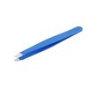 Zawa Care Tweezers for Women Stainless Steel Slant Precision Tweezer - Eyebrow Tweezers for Women and Men with Travel Case(Bold Blue)