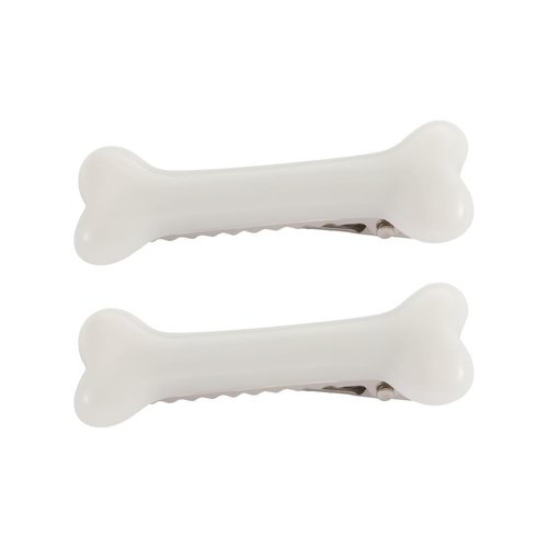 2Pcs Women Hair Clips Dog Bone Design Hairpin,Lovely Hair Clips Alligator Barrettes for Women Hal...