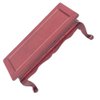 Vaguelly 1Pc Models Mini Desk for Dolly House Birch Doll House Desk Vintage Manual Wooden Miniature Small Table Wooden Table red Mini Solid Wood Coffee Table Furniture Toy Room