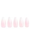 KIARA SKY 100% Acrylic Press On Nails - Salon Quality Instant Manicure, Long-Lasting, Easy Application - 30 piece Kit - Coffin Medium-Pink Ombre
