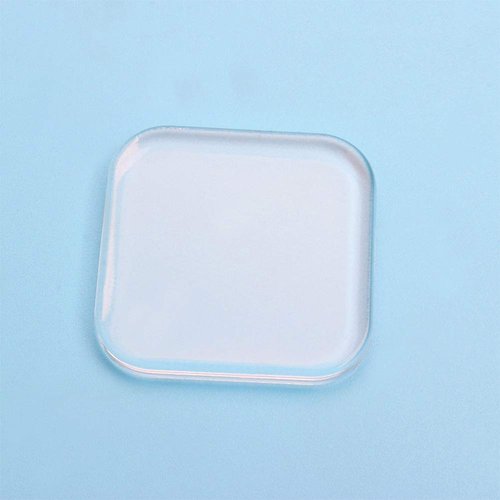 6Pcs Silicone Easy Fan Volume Lash Pads Blooming Lash Pallet Patches Square Eyelash Fan Holder Eyelash Extension Supplies for Easy Fan Volume Lashes Makeup Tools, Clear