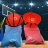 EpicGifts Basketball Gender Reveal Ball - Outdoor Basketball Pink and Blue Baby Theme Party Decorations - Boy or Girl Empty Ball with Powder Included