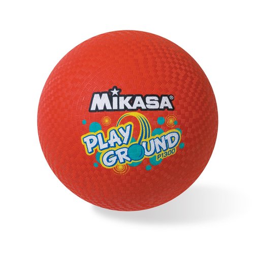 Mikasa Playground Ball (Red, 10-Inch)