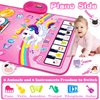 Toys for 1 Year Old Girl Gifts: Baby Music Mat Toddler Toys Age 1-2 - 3 in 1 Piano Drum Animal Touch Unicorn Toys - Infant Musical Toy 12-18 Months Babies Birthday Gifts for 1 2 3 Year Old Boys Girls