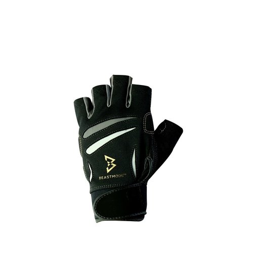 Women's Beastmode Half Finger Fitness Gloves (Medium)