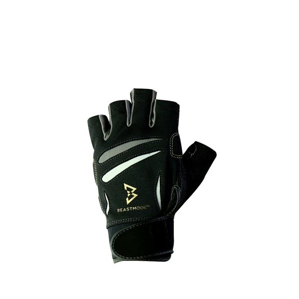 Women's Beastmode Half Finger Fitness Gloves (Medium)