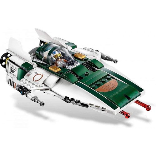 LEGO Star Wars: The Rise of Skywalker Resistance A Wing Starfighter 75248 Advanced Collectible Starship Model Building Kit (269 Pieces)