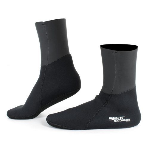SEAC Anatomic, Neoprene Socks, Thermal Sock for Apnea and Diving with Scuba Diving Fins