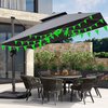 Consummate 100 Feet Green Pennant Banners Flags String Hanging Triangle Bunting Flags for Grand Opening,Kids Birthday,Party Decorations,60 PCS
