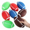 Sosation 12 Pcs Mini Inflatable Football Mini Football Playground Inflatable Football Small Football Toys for Outdoor and Indoor Games Football Gifts Party Favors