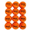 Woof Sports Dog Tennis Balls 12 Orange Tennis Balls for Dogs. Easy to Find! Includes Carrying Bag. Medium Size Balls Fits Standard Ball Launchers