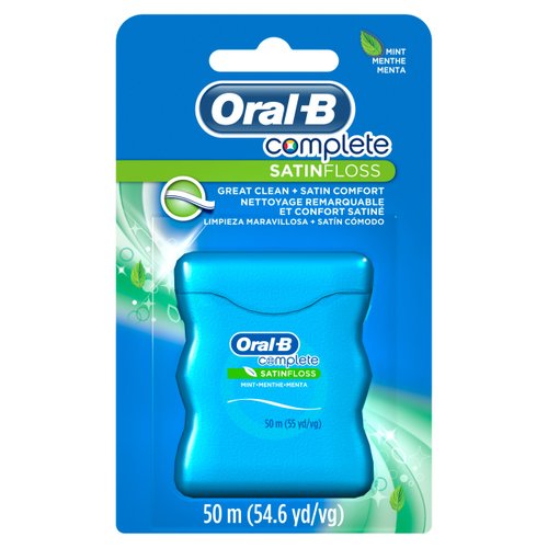 Oral-B 060552 Mint-Flavored Satin Dental Floss 12 pk