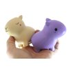 2 Capybara Slow Rise Squishy Toys - Memory Foam Spongy Stress Fidget Ball - Memory Foam Party Favors, Fidgets, Prizes, OT (Random Colors)