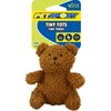 PetSport Tiny Tots Tiny Teddy Plush Dog Toy | Durable, Super Soft for Small Dogs and Puppies 4"