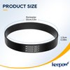 KEEPOW E0205 Vacuum Belt for Eureka Power Speed Vacuum, Replacement Parts for Eureka Vacuum NEU182B NEU182A NEU181 NEU180 NEU188A NEU192 NEU186 NEU188 NEU190 Series (2 Pack)