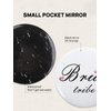 Getinbulk Compact Mirror Bulk Round Makeup Glass Mirror for Purse Great Gift 2.5 Inch 8 Colors Pack of 24