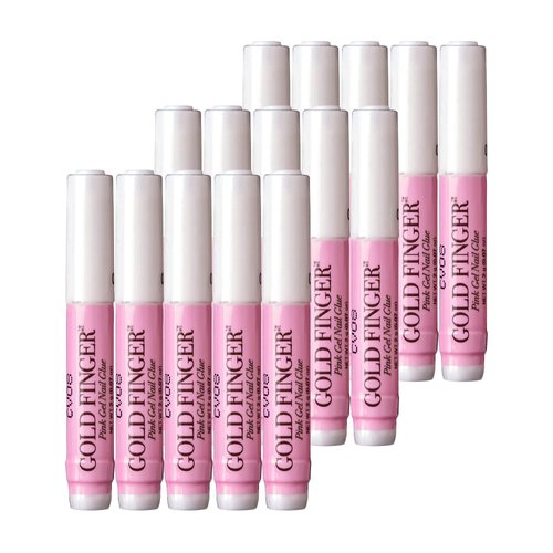 Goldfinger Professional Nail Glue, Super Strong, Fast-Drying, Long-Lasting, Easy Application, Perfect for Acrylic & Press-On Nails, Quick Nail Repair, Nail Care & Enhancements (Pack of 15)