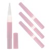 Ipetboom 4pcs Lip Gloss Lip Glaze Skin Care Liquid Pen Nail Oil Pen Eyelash Growth Liquid Applicator Pen Empty Mini Twist Pens Empty Cuticle Oil Pens Lip Gloss Twist Pens Dispenser Pbt Pink