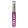 Rimmel Stay Glossy Lip Gloss - Non-Sticky and Lightweight Formula for Lip Color and Shine - 155 Purple Parlour, .18oz