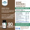 Comprehensive Bone Builder Calcium Supplement. Formulated with Highest Grade Calcium -Carbonate/Hydroxyapatite/Citrate, Magnesium, Zinc, D3. Works in Sync for Optimum Bone Health and Bone Strength.
