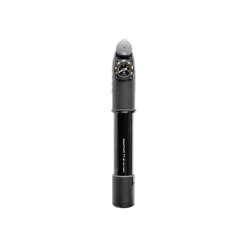 Topeak Mountain TT Twin Turbo Mini Pump Black, with Gauge Open Box