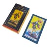 MSTRCORA Exquisite Gold Foil Tarot Cards - Luxury Tarot Card Deck Waterproof PET Material, Splendid Classic Tarot Deck & Gold Foil Tarot Decks for Beginners (Cyan Moon)
