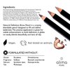 Alima Pure | Natural Definition Brow Pencil | Eyebrow Pencil | With Jojoba Oil | Eyebrow Makeup | Mineral Makeup | Brunette,.04 oz / 1.14 g
