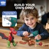 TOY Life 3-Pack Take Apart Dinosaur Toys for Kids 3 5 7 Kids Dinosaur Toys with Electric Drill Dinosaur Birthday Gifts Take Apart Toys for Boys Building Toys for Kids Ages 4-8 Stem Toys Tool Set