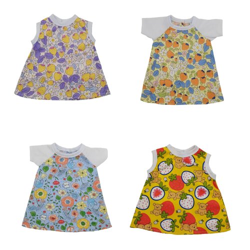 Xunwa Baby Dolls Clothes for 16 Inch Dolls Girl, Doll Dress Clothes Outfits for 15-16 Inch Baby Dolls (pattern2)