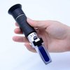 4-in-1 DEF Antifreeze Coolant Refractometer for Automobile Antifreeze System, Diesel Exhaust Fluid, Battery Acid and Windshield Washer Fluid