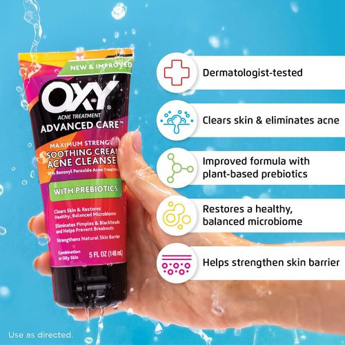 Oxy Maximum Action Face Wash, 5 Oz.
