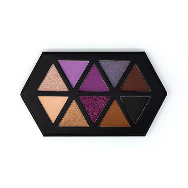 Profusion Cosmetics Ultra Violet 10 Shade Eyeshadow Palette, Richly Pigmented, Multi Finish Shades for Stunning Looks, Spectrum of Purple Hues for Eye Catching Beauty
