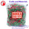 Bonka Bird Toys 2140 Christmas Shred (85 Cu-in) Festive Parrot Pet Nesting, Cockatiels, Parakeets, Conures, and Similar Breeds