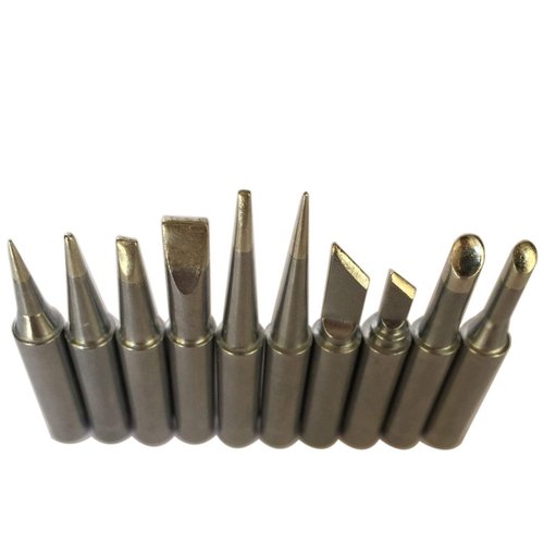900M Soldering Iron Tips for HAKKO 936,937,907 Atten, Quick,Ryobi, Aoyue, Yihua,Vastar,Sywon,Tabiger,SOAIY and X-Tronic Soldering Station (10 pcs Different)