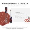 KIRO Non-Stop Airy Matte Liquid Lipstick - Vintage Lotus | Transferproof I Waterproof lipstick Long Lasting I Apricot & Avocado Oil | 100% Vegan | 5ml | No Parabens, No Toxins