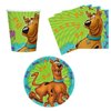 amscan Scooby-Doo Birthday Party Supplies Set Plates Napkins Cups Kit for 16