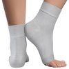 KEMFORD Ankle Compression Sleeve - 20-30mmhg Open Toe Compression Socks for Swelling, Plantar Fasciitis, Sprain, Neuropathy - Brace for Women and Men